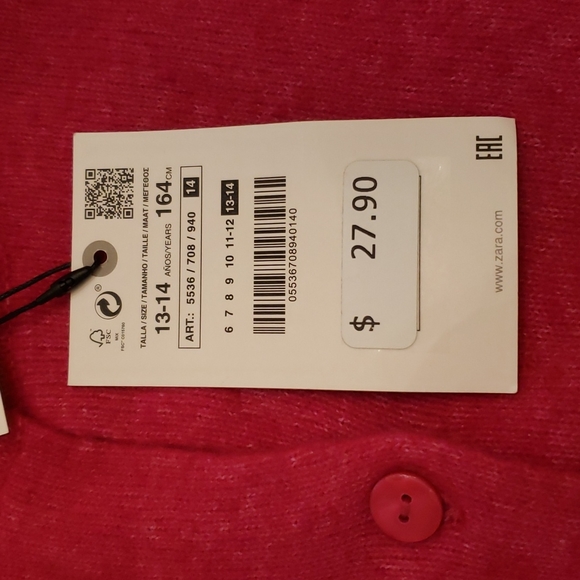 Zara girls cardigan - Picture 3 of 6